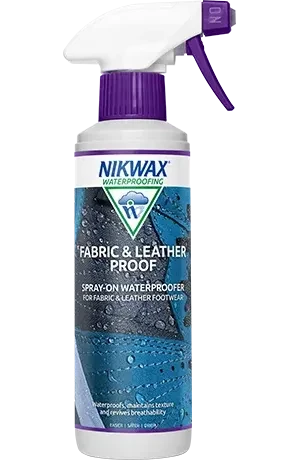 Nikwax - Skopleje Fabric & Leather Proof spray-on - 300 ml. | JT-Sport.dk