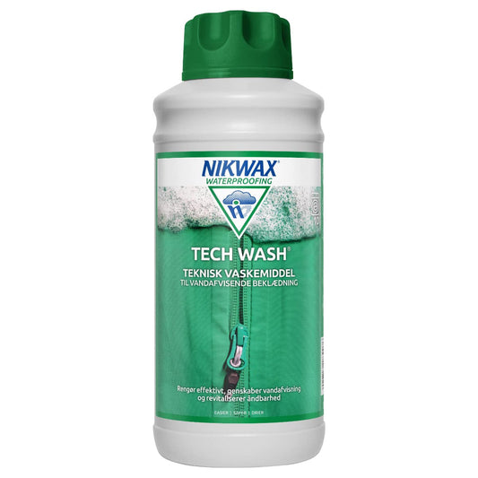 Nikwax - Vaskemiddel Tech Wash® - 1 L | JT-Sport.dk