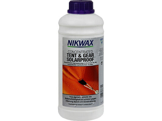 Nikwax - Imprægnering Tent & Gear Solarproof koncentrat til genopfyld - 1 L | JT-Sport.dk