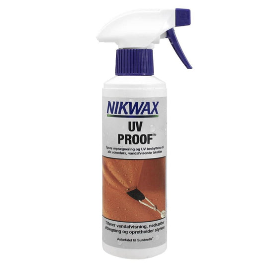 Nikwax - Imprægnering Tent & Gear Solarproof spray (UV Proof gl. billede) - 300 ml | JT-Sport.dk