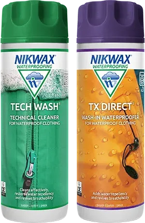 Nikwax - Twinpack Tech Wash & TX-Direct Wash-in - 2 x 300 ml. | JT-Sport.dk