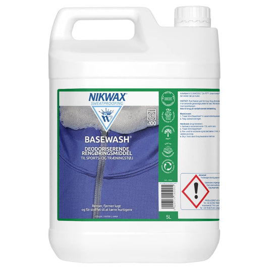 Nikwax - Vaskemiddel BaseWash - 5 L | JT-Sport.dk