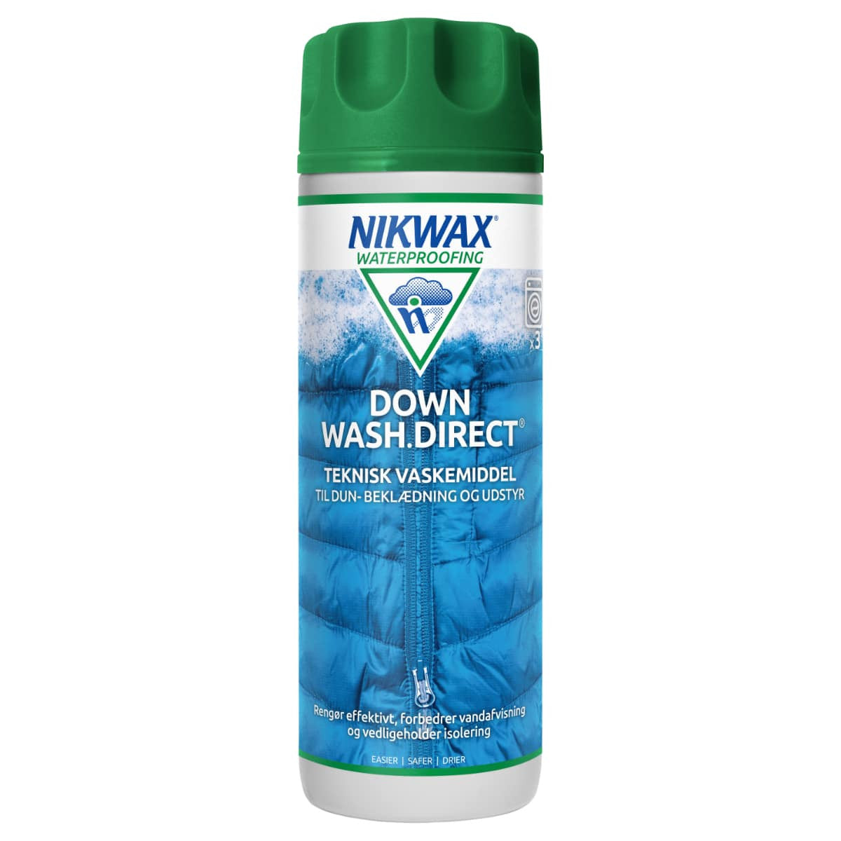 Nikwax -  Vaskemiddel Down Wash Direct - 300 ml. | JT-Sport.dk