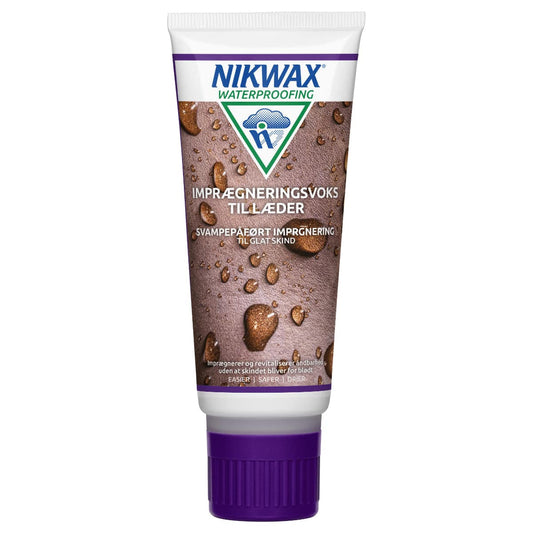 Nikwax - Imprægnering Wax, vandbaseret creme til læder™ - 100 ml. | JT-Sport.dk