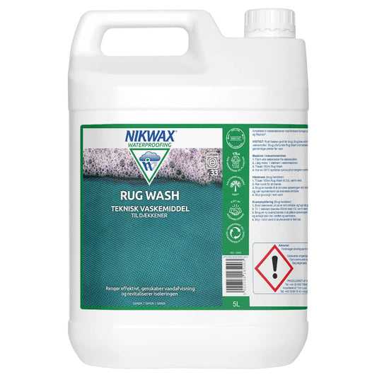 Nikwax - Vaskemiddel Rug Wash - 5 L | JT-Sport.dk