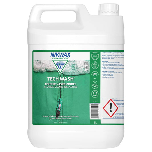 Nikwax -  Vaskemiddel Tech Wash® - 5 L | JT-Sport.dk