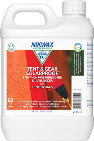 Nikwax - Imprægnering Tent & Gear Solarproof Spray-On - 2.5 L - billede 2 | JT-Sport.dk